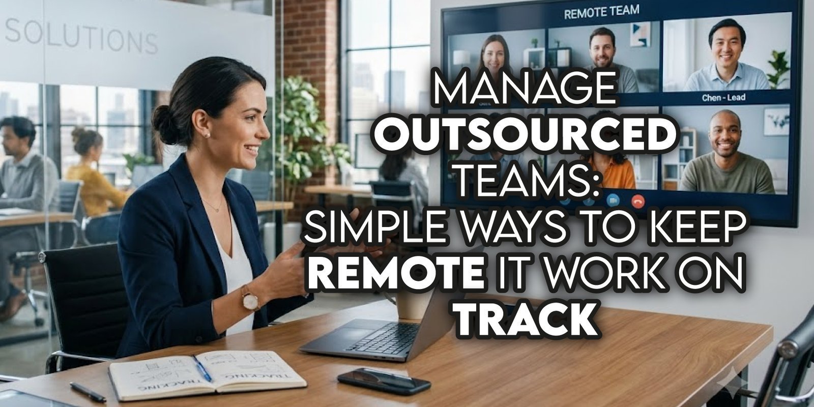 Manage Outsourced Teams: Simple Ways to Keep Remote IT Work on Track