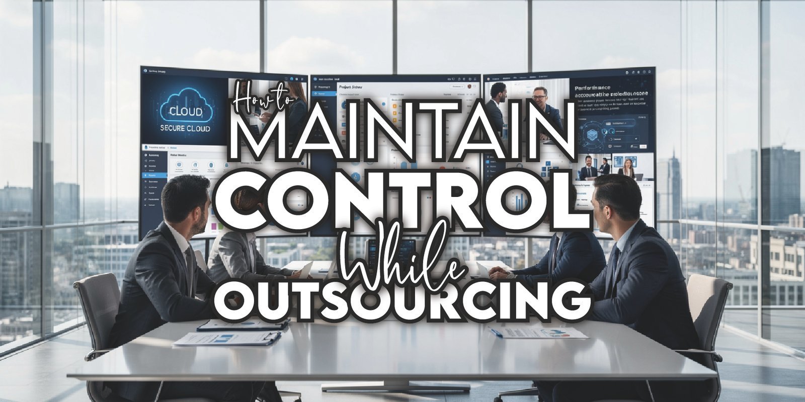 How to Maintain Control While Outsourcing
